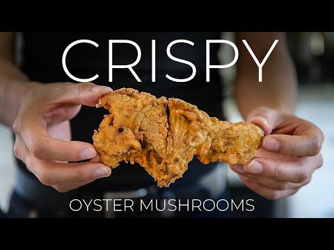 Crispy Fried Mushrooms - Golden and crunchy appetizer